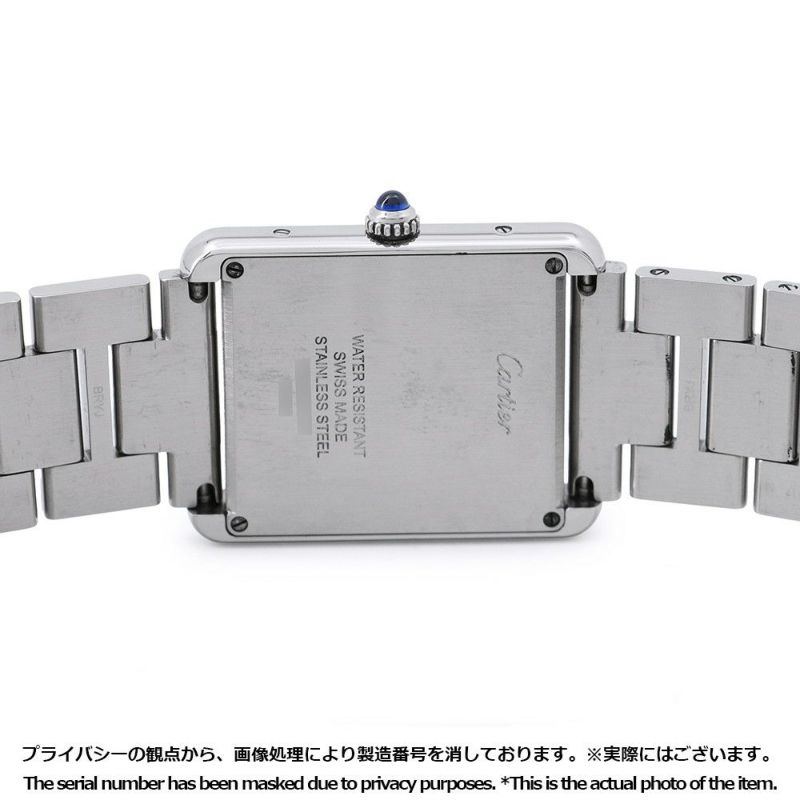 カルティエ タンク ソロ ウォッチ LM W5200014 Cartier 腕時計 ウォッチ シルバー文字盤 クォーツ