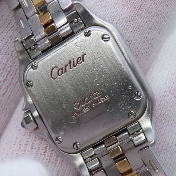 カルティエ パンテール SM 1ロウ Cartier 腕時計 アイボリー文字盤