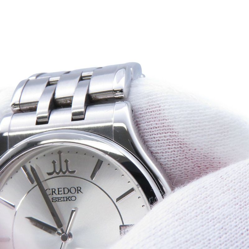 セイコー クレドール シグノ 8J86-7A00 SEIKO 腕時計 シルバー文字盤