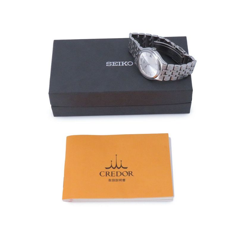 セイコー クレドール シグノ 8J86-7A00 SEIKO 腕時計 シルバー文字盤