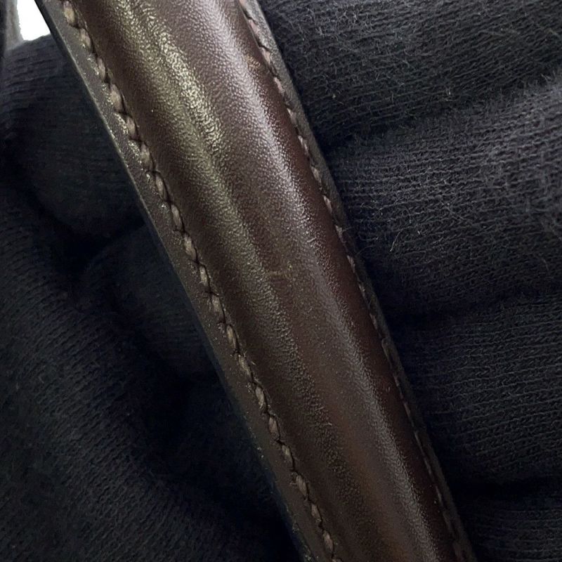 エルメス ハンドバッグ ケリー32 外縫い ショコラ/シルバー金具 ボックスカーフ □K刻印 2wayショルダー