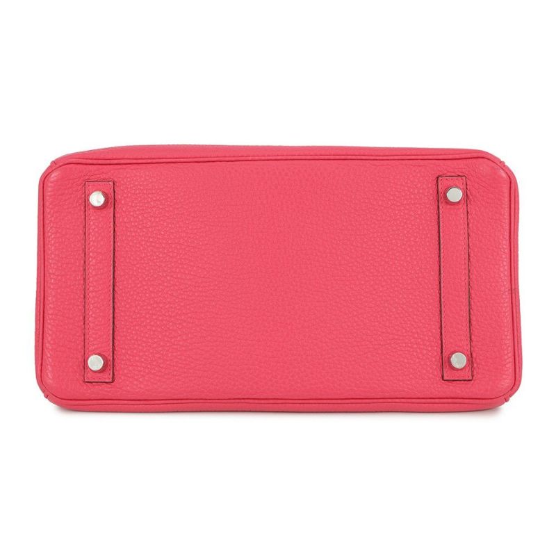 エルメス バーキン30 ローズエクストリーム/シルバー金具 トゴ D刻印 HERMES Birkin ハンドバッグ