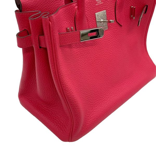 エルメス バーキン30 ローズエクストリーム/シルバー金具 トゴ D刻印 HERMES Birkin ハンドバッグ