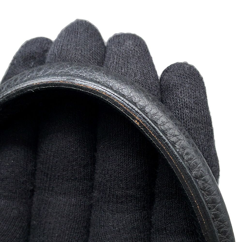 エルメス バーキン35 ブラック/シルバー金具 トゴ □H刻印 HERMES Birkin ハンドバッグ 黒