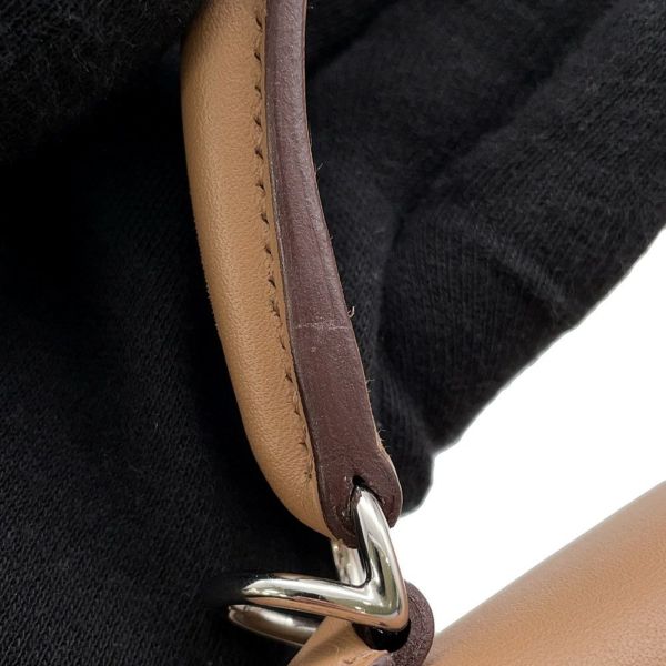 エルメス ケリー25 内縫い カラーマティック チャイ/ブループリュム/ライム/シルバー金具 スイフト U刻印 2wayショルダー