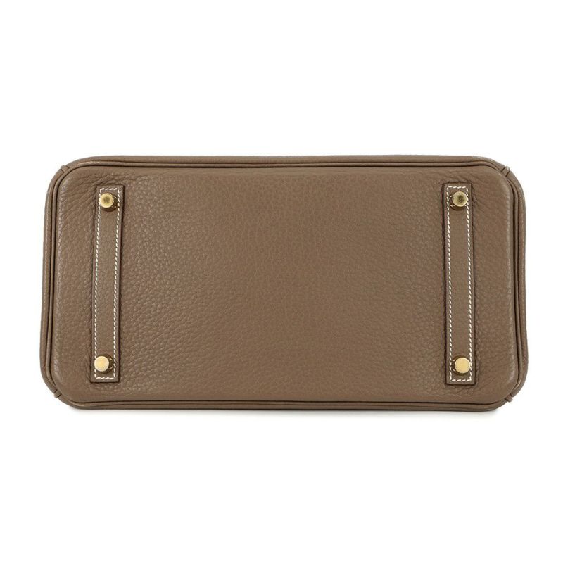 エルメス バーキン30 エトゥープ/ゴールド金具 トゴ T刻印 HERMES Birkin ハンドバッグ