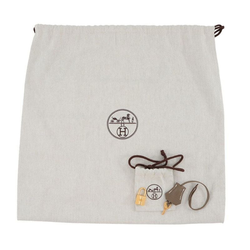 エルメス バーキン30 エトゥープ/ゴールド金具 トゴ T刻印 HERMES Birkin ハンドバッグ