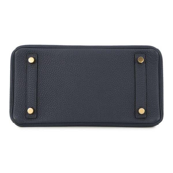 エルメス バーキン25 ブルーニュイ/ゴールド金具 トゴ Y刻印 HERMES Birkin ハンドバッグ