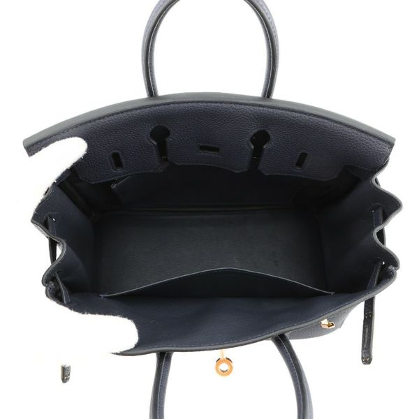 エルメス バーキン25 ブルーニュイ/ゴールド金具 トゴ Y刻印 HERMES Birkin ハンドバッグ