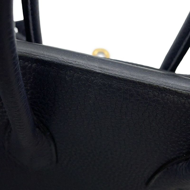 エルメス バーキン25 ブルーニュイ/ゴールド金具 トゴ Y刻印 HERMES Birkin ハンドバッグ