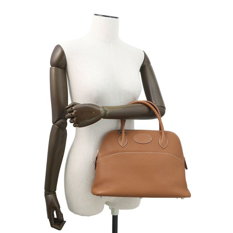 エルメス ハンドバッグ ボリード31 ゴールド/ゴールド金具 トリヨンクレマンス R刻印 2wayショルダー