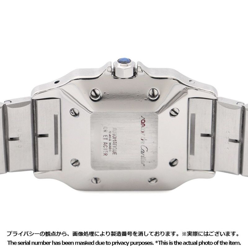 カルティエ サントスガルベ LM 81036288 Cartier 腕時計 白文字盤