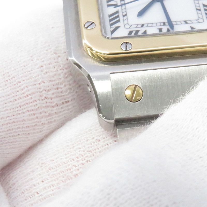 カルティエ サントスガルベ LM 81036288 Cartier 腕時計 白文字盤