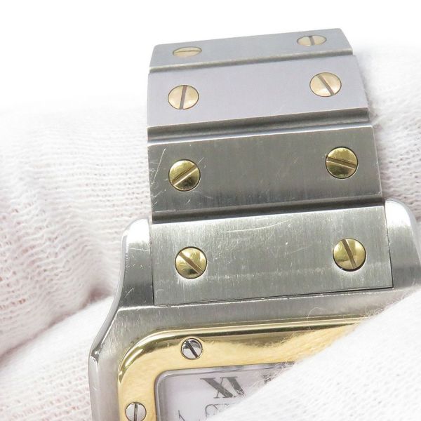 カルティエ サントスガルベ LM 81036288 Cartier 腕時計 白文字盤