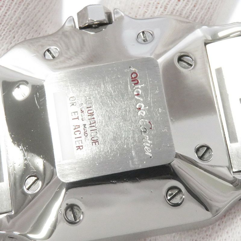 カルティエ サントスガルベ LM 81036288 Cartier 腕時計 白文字盤