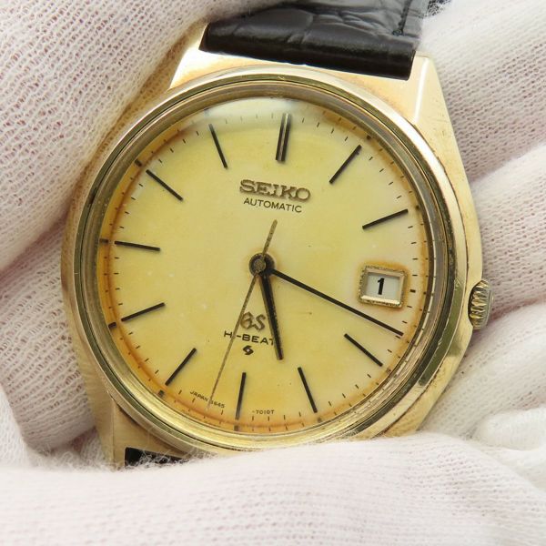 セイコー グランドセイコー ハイビート 5645-7010 SEIKO 腕時計 白文字盤