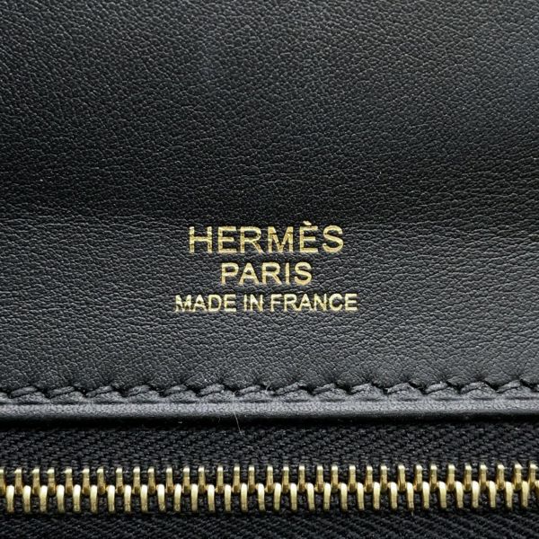 エルメス 24/24 29 サック ヴァンキャトル ブラック/ゴールド金具 トゴ/スイフト B刻印 HERMES 2wayショルダー 黒