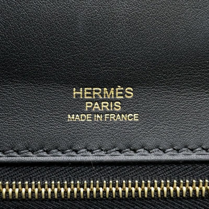 エルメス 24/24 29 サック ヴァンキャトル ブラック/ゴールド金具 トゴ/スイフト B刻印 HERMES 2wayショルダー 黒