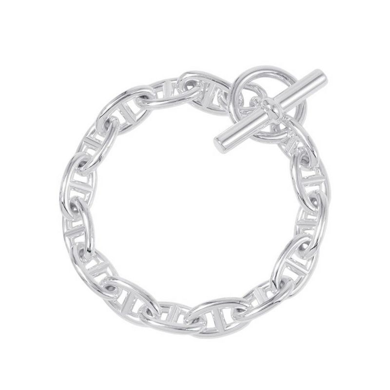 エルメス ブレスレット シェーヌダンクルGM 15コマ SV925シルバー HERMES ジュエリー