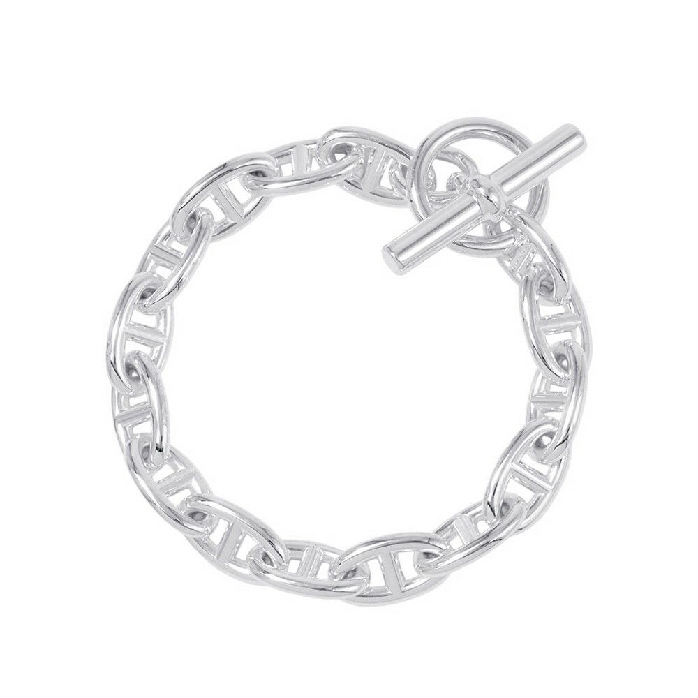 エルメス ブレスレット シェーヌダンクルGM 15コマ SV925シルバー HERMES ジュエリー