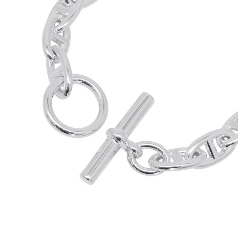 エルメス ブレスレット シェーヌダンクルGM 15コマ SV925シルバー HERMES ジュエリー