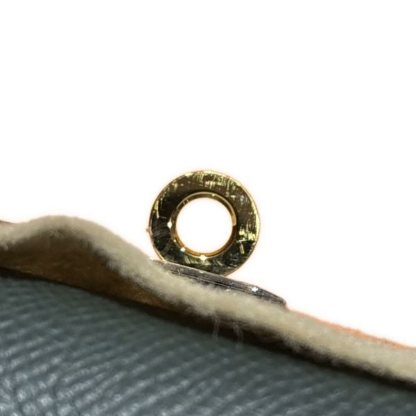 エルメス ハンドバッグ ケリー25 外縫い ヴェールマングローブ/エレクトラム金具 エプソン K刻印 2wayショルダー