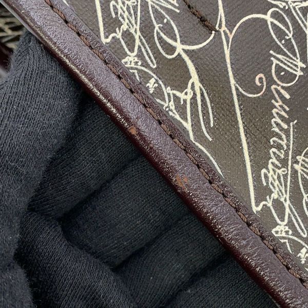 ベルルッティ トートバッグ カバ・ドゥ・ヴォヤージュ トワル・マルブフ 折り畳み式 Berluti アウトレット品