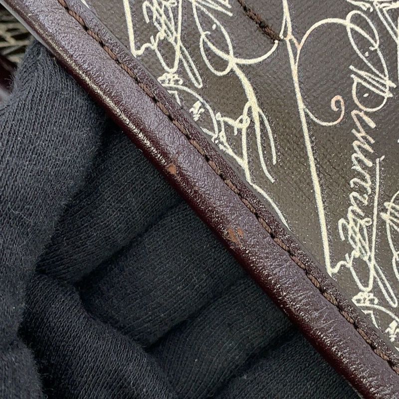 ベルルッティ トートバッグ カバ・ドゥ・ヴォヤージュ トワル・マルブフ 折り畳み式 Berluti アウトレット品