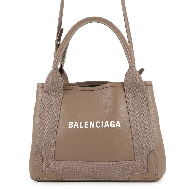 バレンシアガ ハンドバッグ ネイビーカバス XS 390346 ポーチ付 BALENCIAGA 2wayショルダーバッグ