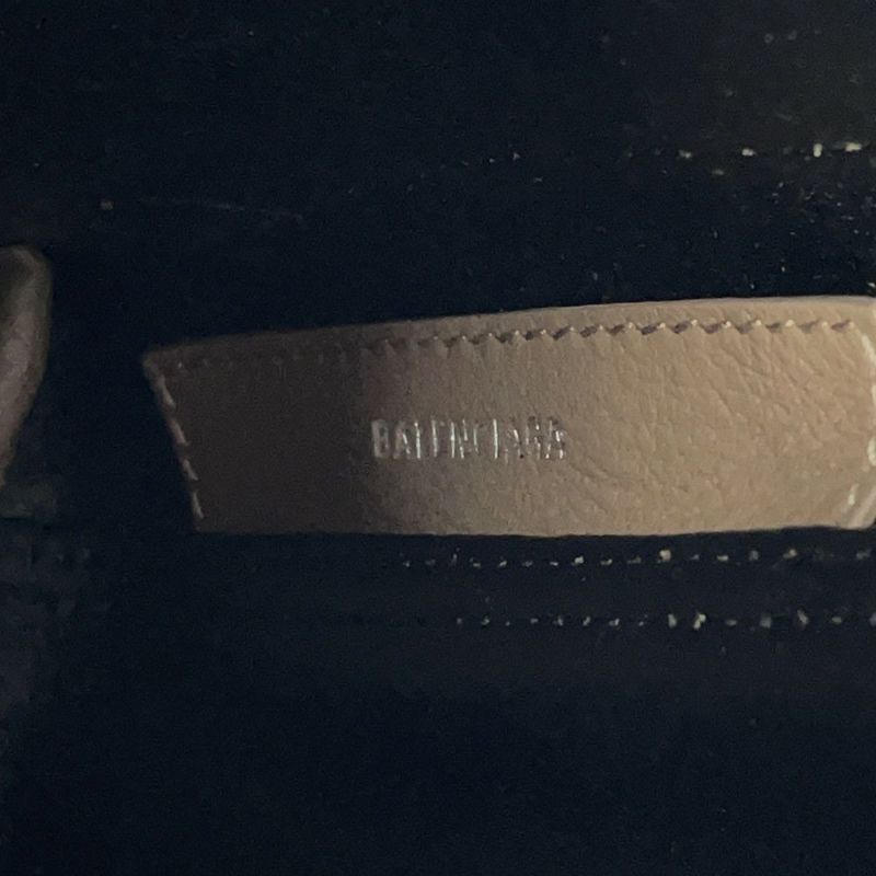 バレンシアガ ハンドバッグ ネイビーカバス XS 390346 ポーチ付 BALENCIAGA 2wayショルダーバッグ