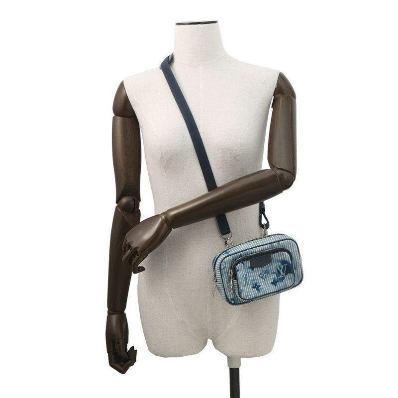 ルイヴィトン ショルダーバッグ モノグラム・ウォーターカラー アウトドア・ポシェット M80462 LOUIS VUITTON