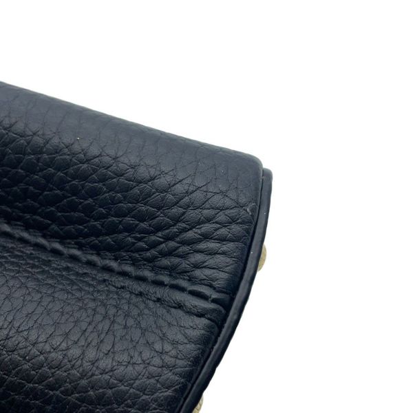 ルイヴィトン ハンドバッグ トリヨンレザー カプシーヌ NANO M10166 2wayショルダー 黒 ブラック