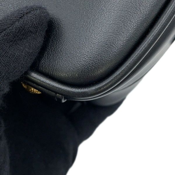 ミュウミュウ ハンドバッグ アルカディ レギュラー レザー 5BB142 Miu Miu 2way 黒