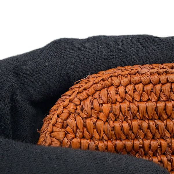 ロエベ ショルダーバッグ オラバッグ ミディアム ラフィア AP22P22X02 LOEWE 2way ブラウン