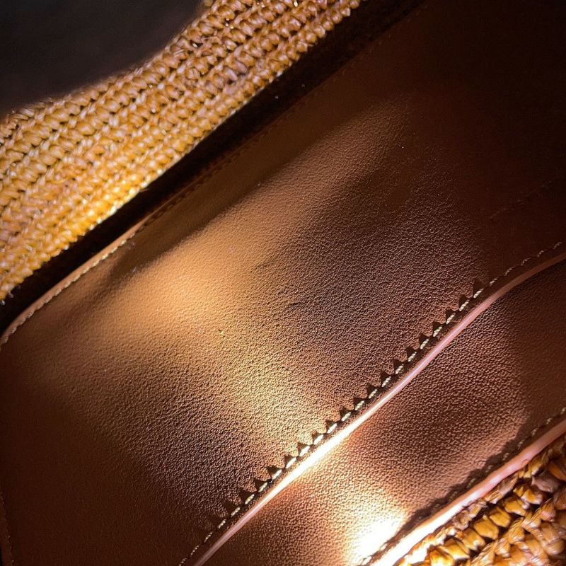 ロエベ ショルダーバッグ オラバッグ ミディアム ラフィア AP22P22X02 LOEWE 2way ブラウン