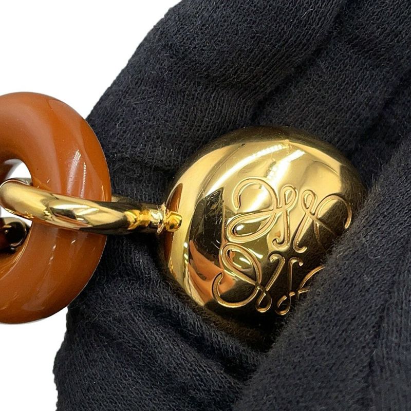 ロエベ ショルダーバッグ オラバッグ ミディアム ラフィア AP22P22X02 LOEWE 2way ブラウン