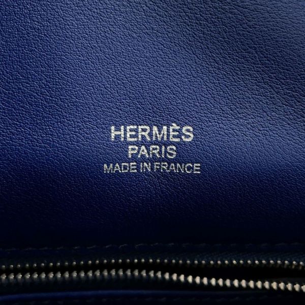 エルメス ショルダーバッグ ベルリンヌ ミニ ブルーパラダイス/ブルーサフィール/シルバー金具 スイフト □R刻印 HERMES バッグ