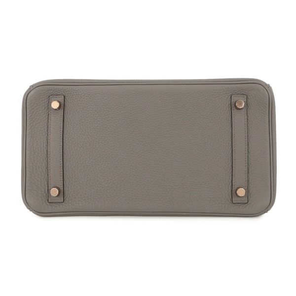 エルメス バーキン30 エタン/ピンクゴールド金具 トゴ D刻印 HERMES Birkin ハンドバッグ