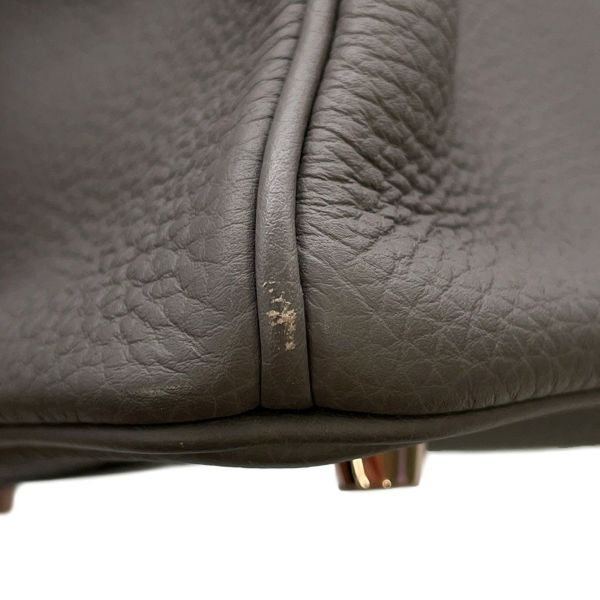 エルメス バーキン30 エタン/ピンクゴールド金具 トゴ D刻印 HERMES Birkin ハンドバッグ