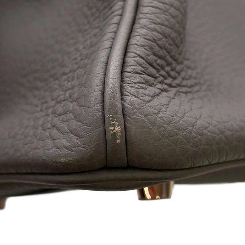 エルメス バーキン30 エタン/ピンクゴールド金具 トゴ D刻印 HERMES Birkin ハンドバッグ