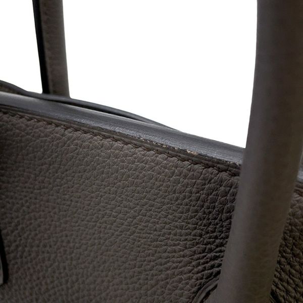 エルメス バーキン30 エタン/ピンクゴールド金具 トゴ D刻印 HERMES Birkin ハンドバッグ