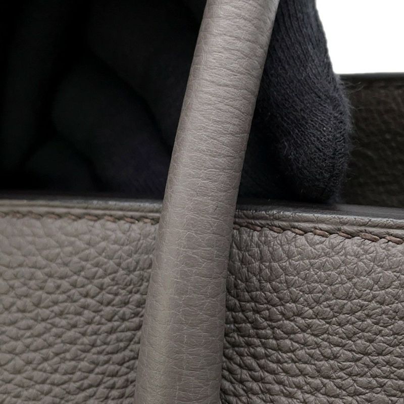 エルメス バーキン30 エタン/ピンクゴールド金具 トゴ D刻印 HERMES Birkin ハンドバッグ