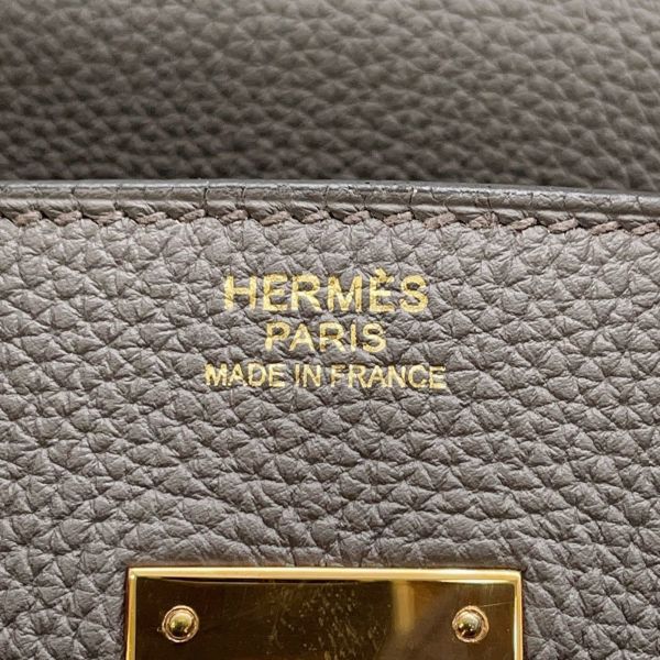 エルメス バーキン30 エタン/ピンクゴールド金具 トゴ D刻印 HERMES Birkin ハンドバッグ