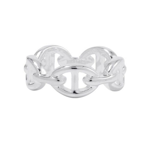 エルメス リング シェーヌダンクル アンシェネPM Enchainee SV925シルバー リングサイズ49 HERMES ジュエリー