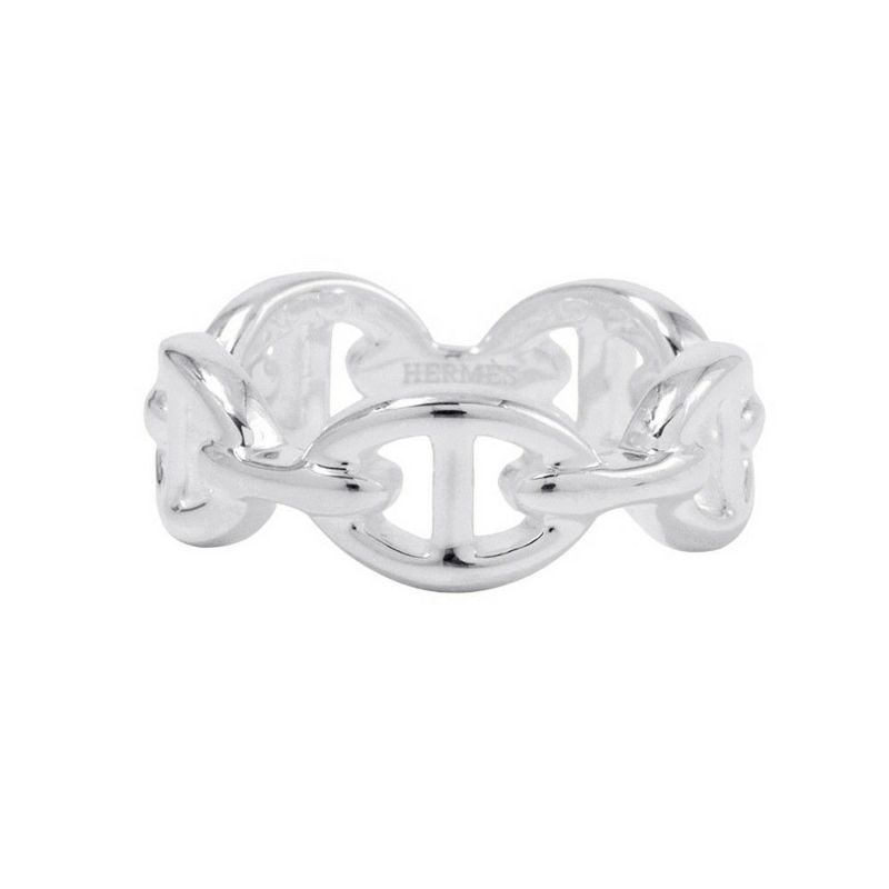エルメス リング シェーヌダンクル アンシェネPM Enchainee SV925シルバー リングサイズ49 HERMES ジュエリー