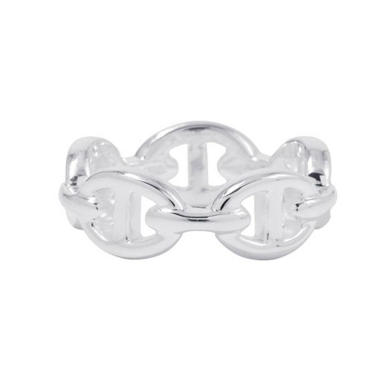 エルメス リング シェーヌダンクル アンシェネPM Enchainee SV925シルバー リングサイズ49 HERMES ジュエリー