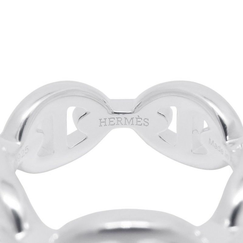 エルメス リング シェーヌダンクル アンシェネPM Enchainee SV925シルバー リングサイズ49 HERMES ジュエリー
