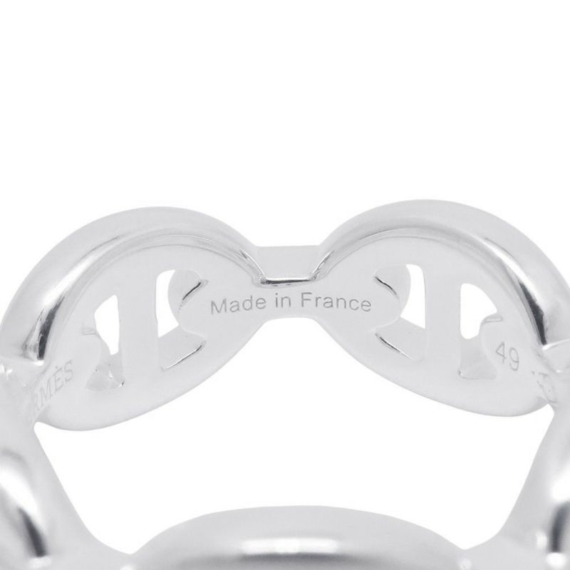 エルメス リング シェーヌダンクル アンシェネPM Enchainee SV925シルバー リングサイズ49 HERMES ジュエリー