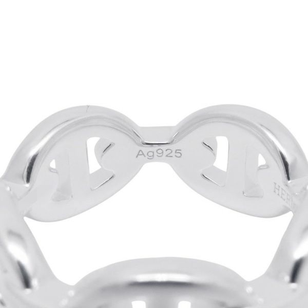 エルメス リング シェーヌダンクル アンシェネPM Enchainee SV925シルバー リングサイズ49 HERMES ジュエリー