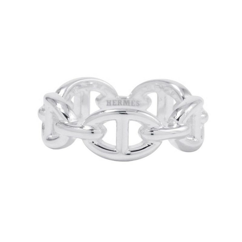 エルメス リング シェーヌダンクル アンシェネPM Enchainee SV925シルバー リングサイズ53 HERMES ジュエリー